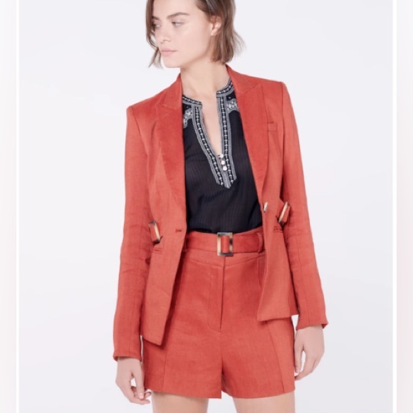 NWT $595 Vwronica Beard Baltazar Dickey Blazer Jacket - Picture 3 of 10